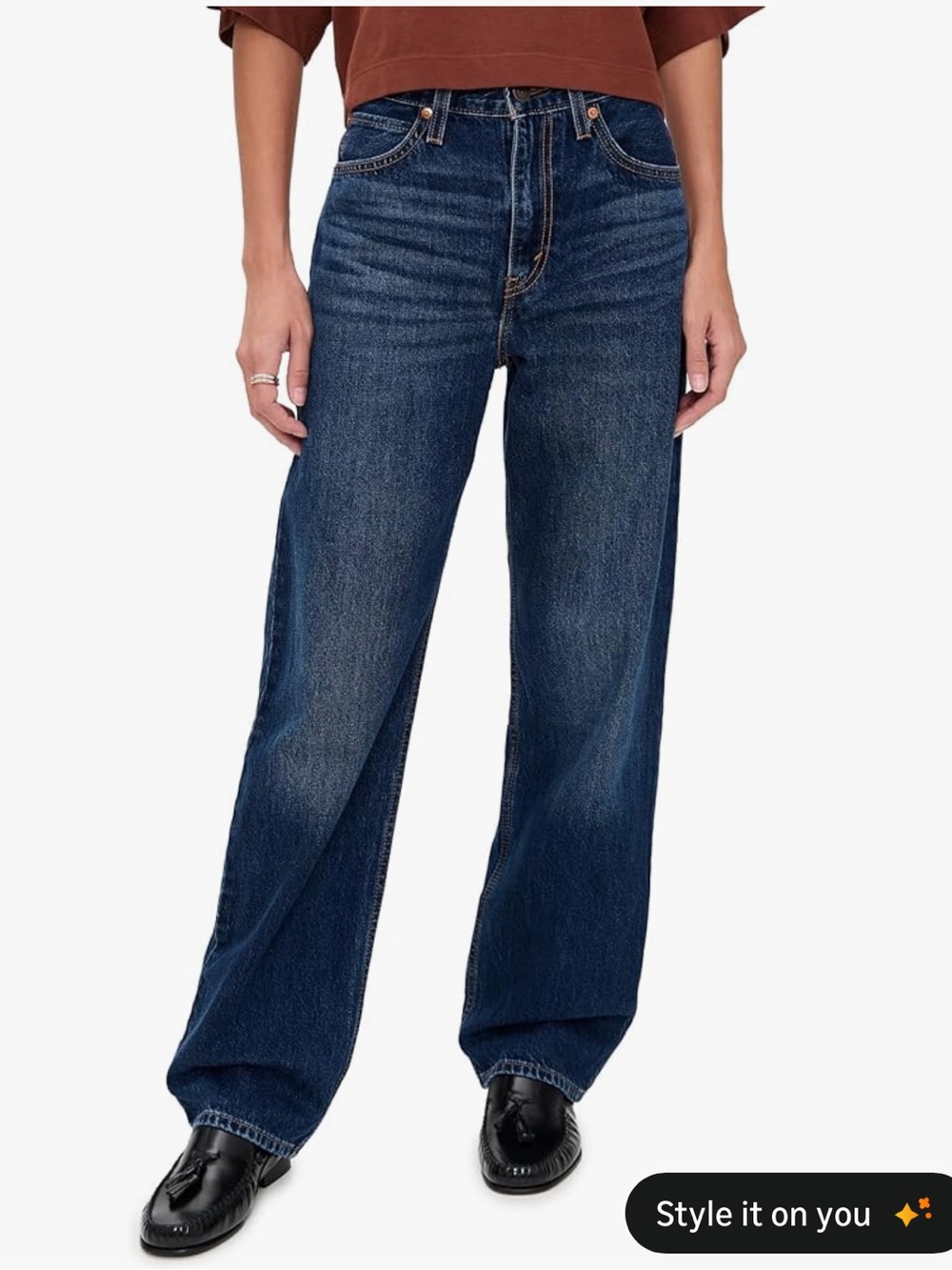 Levi’s women’s baggy dad jean
